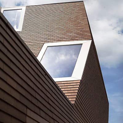 Houtbouw wonen en winkel