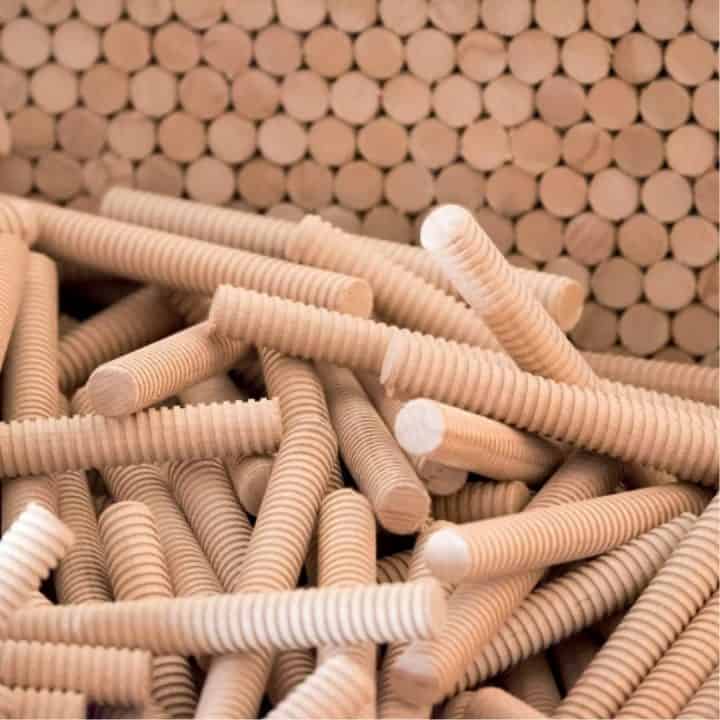 Nur Holz bouwen zonder lijm