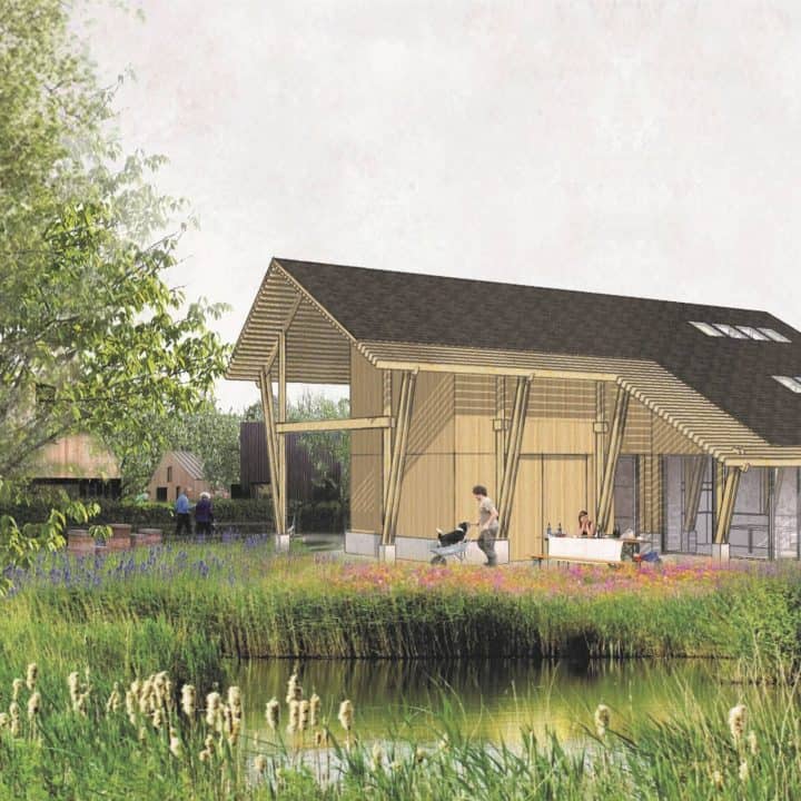 Definitief ontwerp voor houten woning