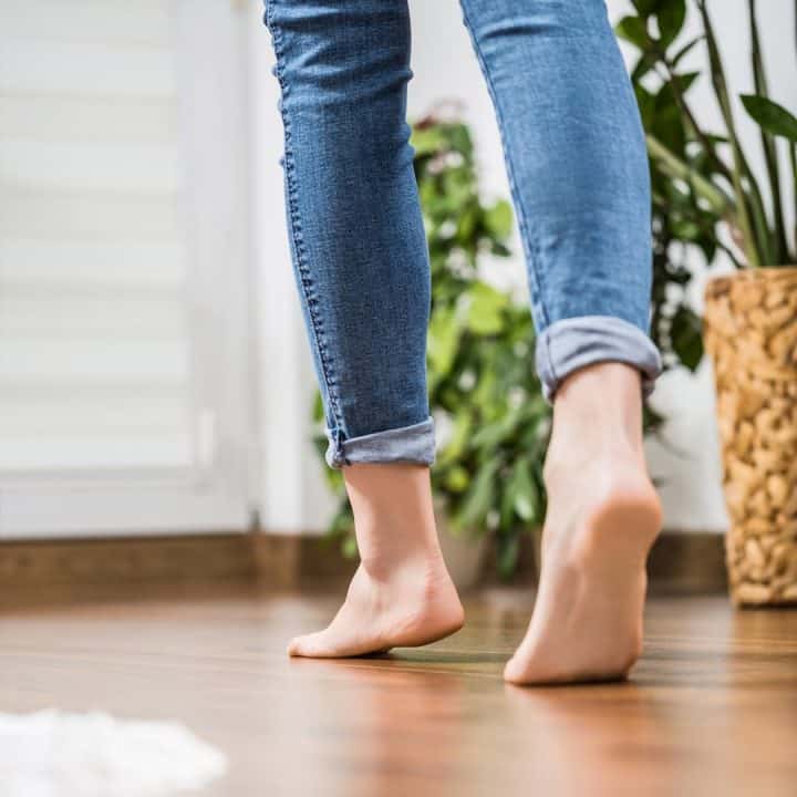 Warmhouten vloer
